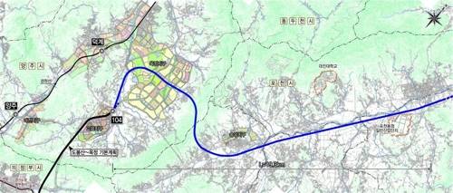 7호선 포천 연장 노선도 [경기도 제공]