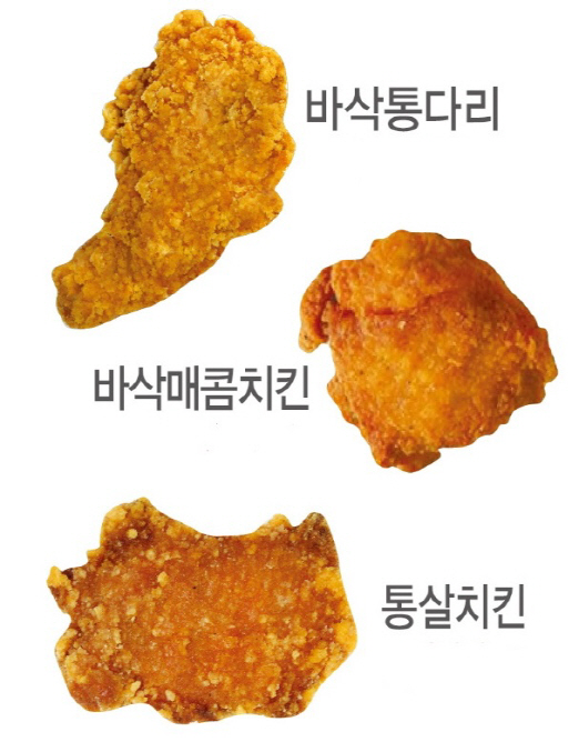 GS25 점포 내 ‘치킨25’에서 팔고 있는 치킨 제품들.(사진=GS리테일)