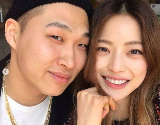 래퍼 스윙스(왼쪽)와 모델 임보라. 스윙스 인스타그램