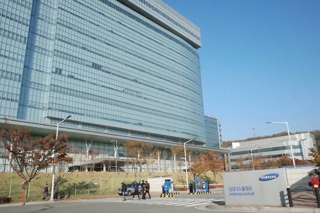 경기도 용인시에 있는 삼성디스플레이 본사 전경. / 삼성디스플레이 제공