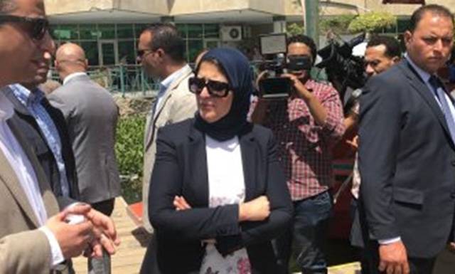 이집트의 보건인구부 장관 할라 자예드(Hala Zayed)