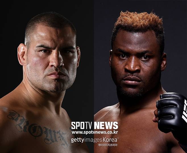 ▲ 케인 벨라스케즈와 프란시스 은가누가 내년 2월 18일 UFC 온 ESPN 1 메인이벤트에서 맞붙는다.