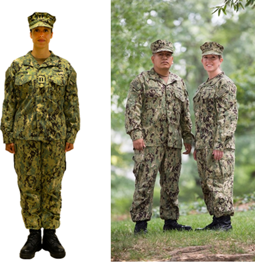 2019년부터 해군 장병에게 지급될 예정인 새 업무복 /출처= @미해군