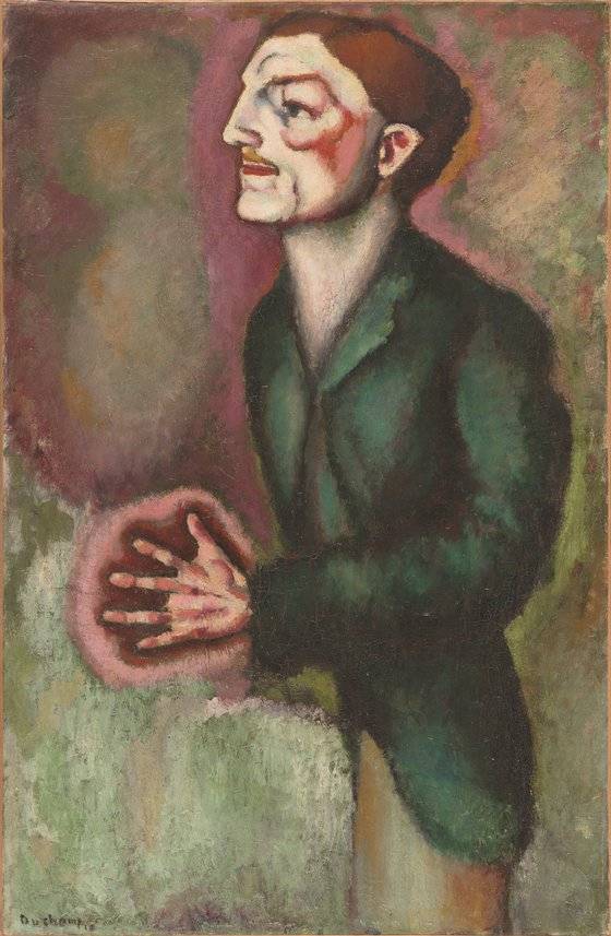뒤샹이 23세에 그린 '의사 뒤무셸의 초상'(1910, 캔버스에 유채). [사진 국립현대미술관]