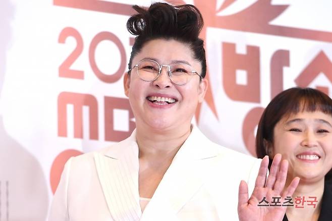 '2018 MBC 방송연예대상' 시상식에 참석한 이영자.  사진=이혜영 기자 lhy@hankooki.com