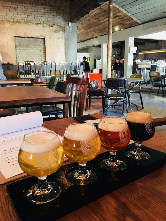 강릉 버드나무 브루어리의 맥주. [사진 황지혜]