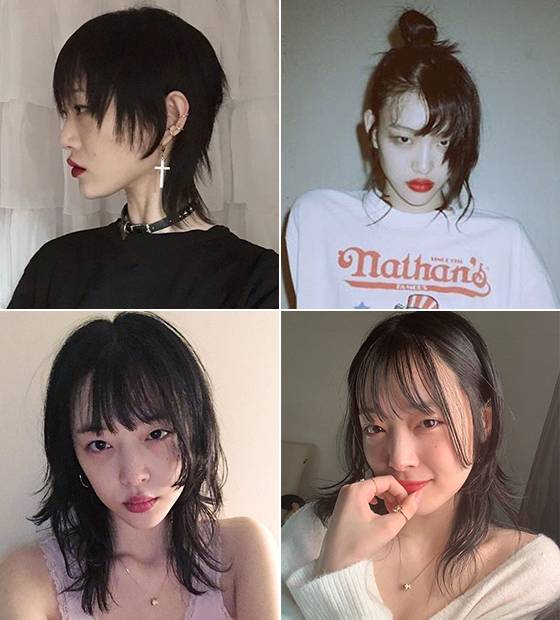 허쉬컷을 연출한 모델 최소라와 가수 겸 배우 설리. /사진=최소라, 설리 인스타그램