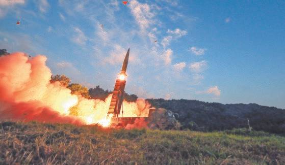 지대지 탄도미사일인 현무 [국방부]