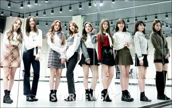 걸그룹 프로미스나인/사진=김창현 기자