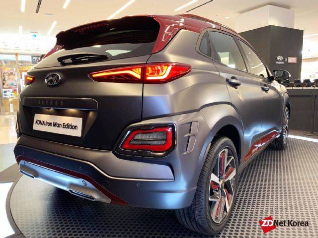 코나 아이언맨 에디션 후측면 (사진=지디넷코리아)