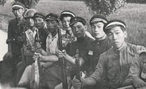 (서울=연합뉴스) 1950년 전쟁 참전 학도병들[연합뉴스 자료사진]