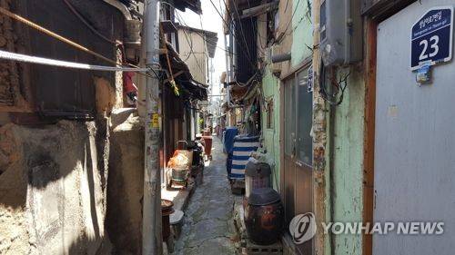 매축지 마을 '시간이 멈춘 골목' [복지법인 우리마을 제공]