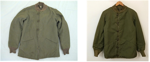 M1943의 방상 내피 /출처= @www.worthpoint.com