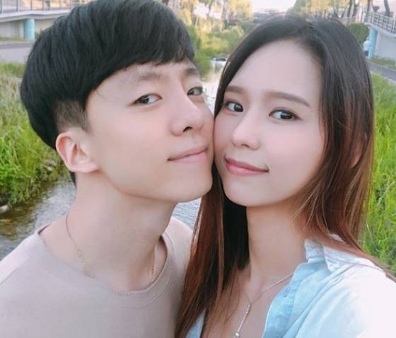 (왼쪽부터) P군, 유민 /사진=유민 인스타그램