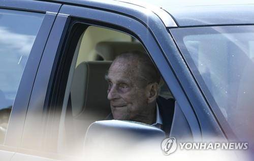 영국 여왕의 남편인 98세의 필립공 [EPA=연합뉴스]
