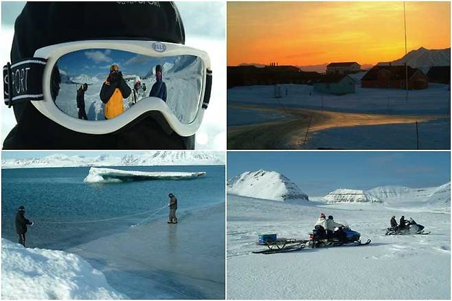 북극 다산과학기지 방문 시 김 교수가 촬영한 사진