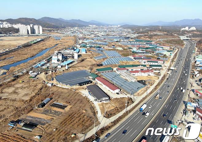 경기도 남양주 왕숙지구 일대전경.  2018.12.19/뉴스1 © News1 박세연 기자