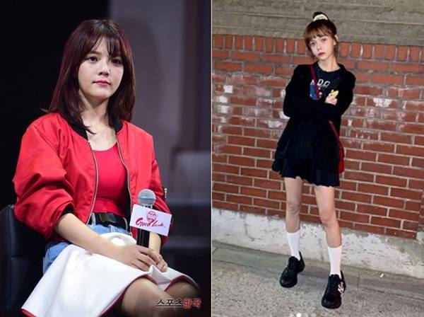 AOA 지민의 근황이 화제다.사진=스포츠한국 DB, 지민 인스타그램