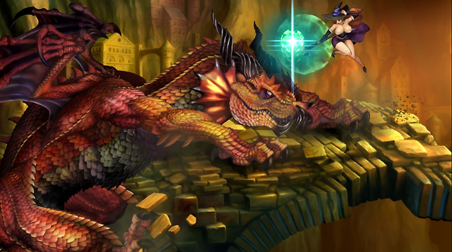 (전체적인 몸통의 모습)