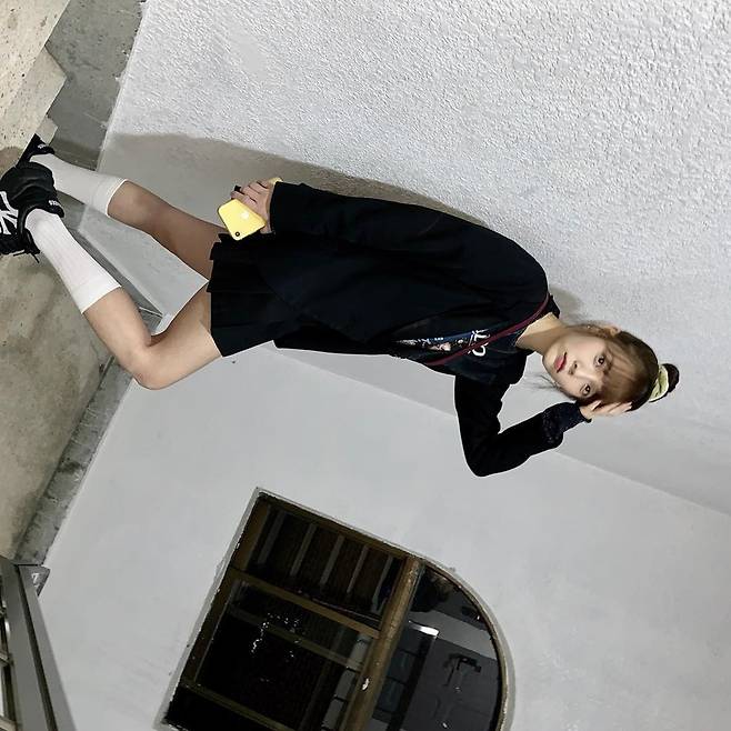 ▲ AOA 지민이 건강에 이상이 없다고 밝혔다. 출처|지민 인스타그램