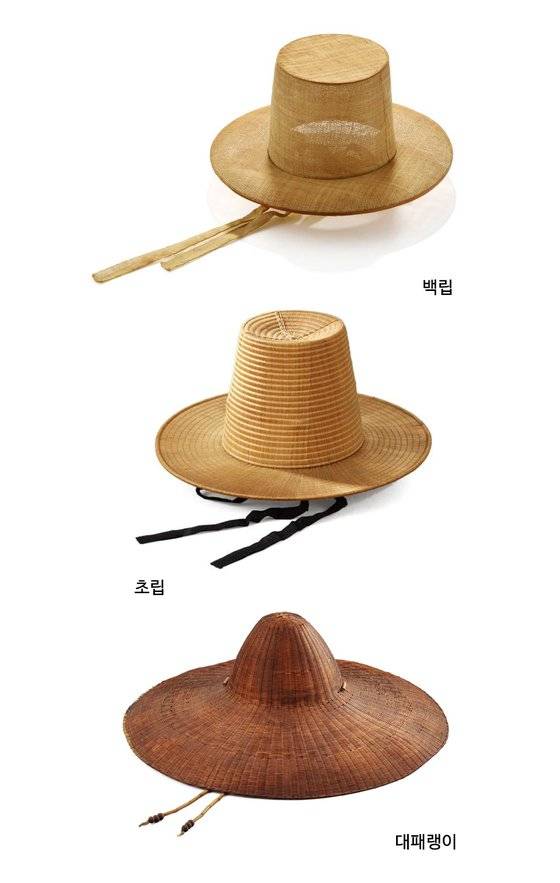 조선시대 남자의 모자