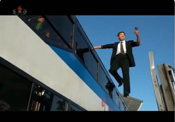 38노스의 마틴 윌리엄스 기자가 트위터에 공개한 북한 관련 동영상. [트위터 캡처]