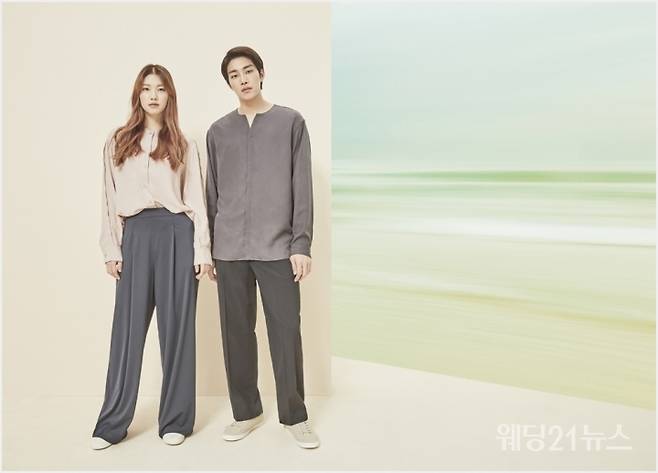 사진 : 앤듀, 2019 SS 화보 '배우 김재영과 톱 모델 김진경' 커플 모델 출연