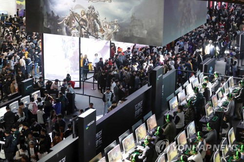 게임전시회 2018 지스타 [연합뉴스 사진자료]