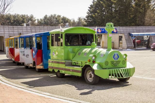 독립기념관 전기기차. /사진=한국관광공사