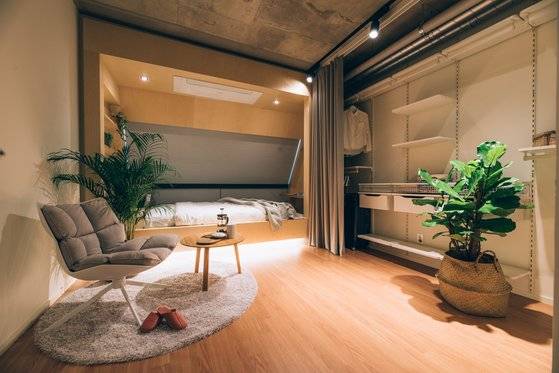 4층 '노마드 라이프' 실의 모습. ［사진 이지응 작가］