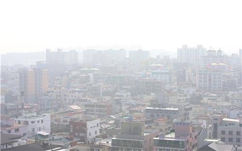 제주시 삼킨 미세먼지 / 전지혜