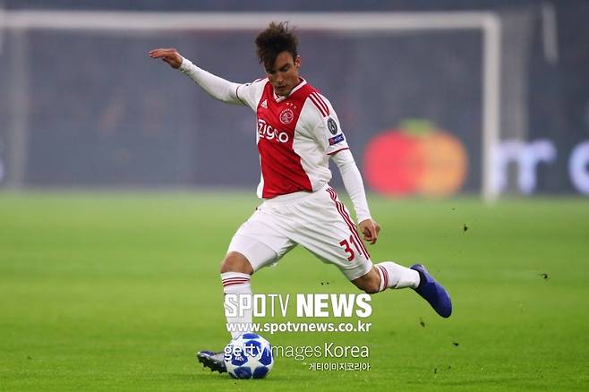 ▲ 아약스 측면 수비수 니콜라스 타글리아피코