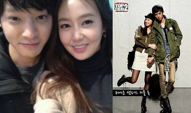 정준영 오초희/사진=오초희 트위터, 패션앤