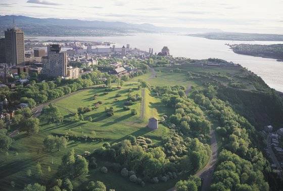 녹음이 우거진 에이브러햄 평원. [사진 캐나다관광청]