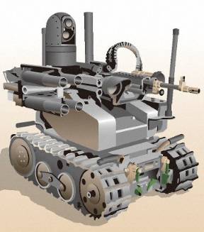 자율형살상무기시스템 이미지 [마이니치신문 캡처]