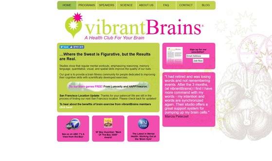 바이프런트브레인스는 오프라인 기반 두뇌 헬스클럽이다. 센터에 방문하면 전문코치의 도움을 받으며 컴퓨터로 뇌기능 훈련에 참여할 수 있다. 이 때문에 스마트 기기 사용에 어려움을 겪는 고령층에게 인기가 많다. [사진 바이프런트브레인스 홈페이지 캡쳐]