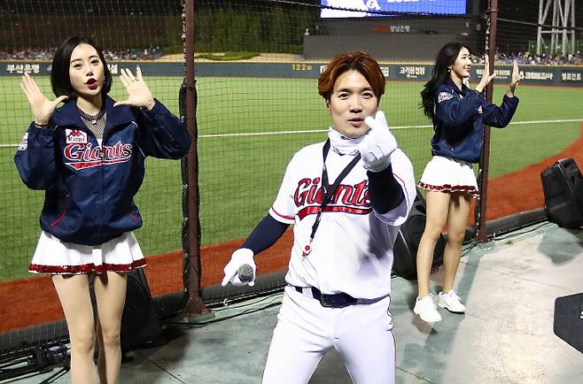 조지훈 롯데 응원 단장. 롯데 자이언츠 제공