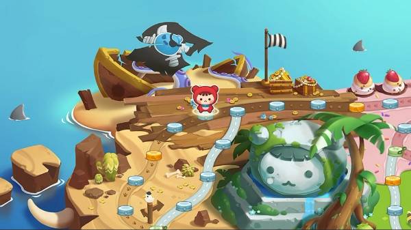 싱글 PvE 모드 '보물섬'에서 다양한 아이템을 획득할 수 있다.