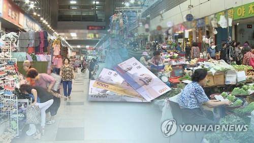 "골목상권 살리자"…경기도 지역화폐 도입 확대 추진(CG) [연합뉴스TV 제공]