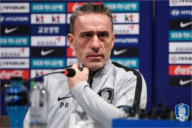 파울루 벤투 감독. (사진=대한축구협회 제공)