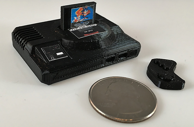 (메가드라이브의 북미판인 세가 제네시스 마이크로 버전)