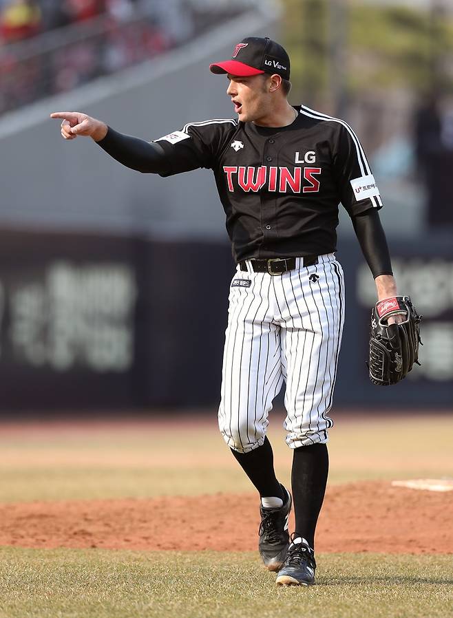 ▲ LG 타일러 윌슨. ⓒ LG 트윈스