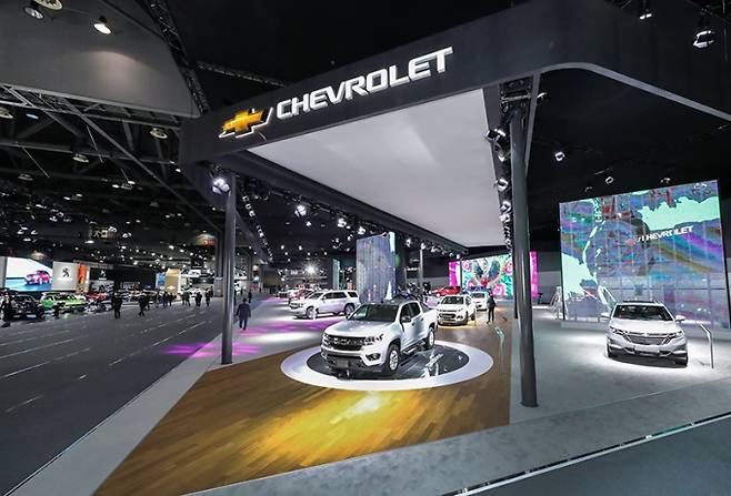 '2019 서울모터쇼' 쉐보레. [사진=쉐보레]