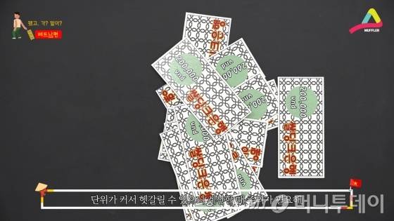 유독 단위가 커서 사용할 때 주의가 필요한 베트남 화폐.