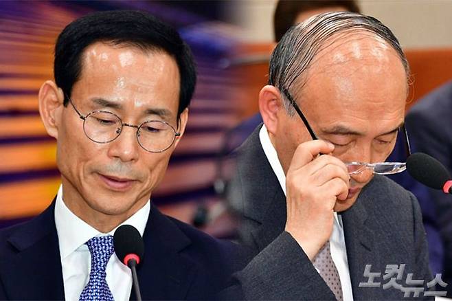 자진사퇴한 최정호 국토교통부 장관 후보자(왼쪽), 지명철회된 조동호 과학기술정보통신부 장관 후보자 (사진=자료사진)