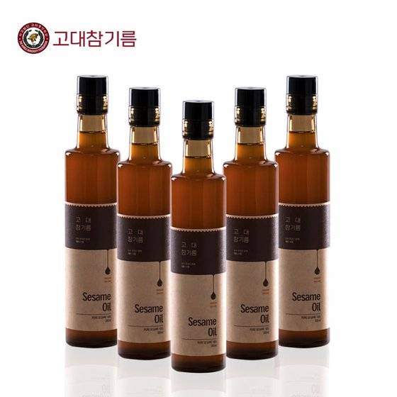 고려대 기념품숍의 인기 상품인 '고대참기름'. [사진 고대참기름]