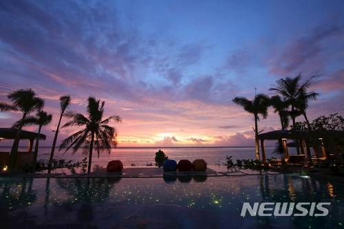 【서울=뉴시스】미국령 괌 두짓 타기 괌 리조트.