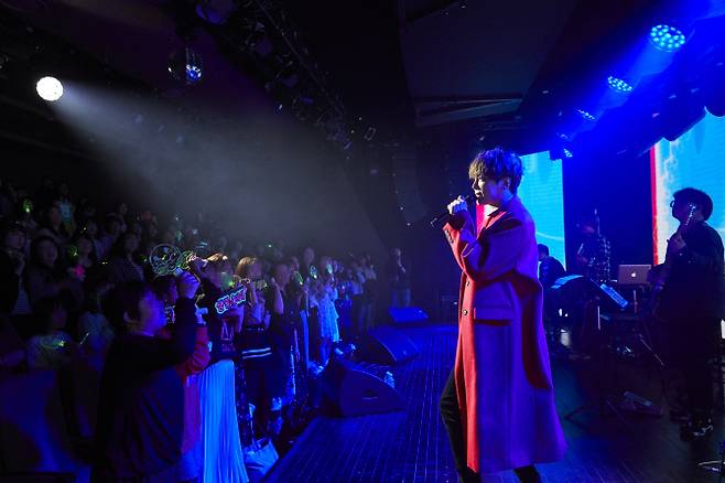 박정민의 소극장 미니콘서트. (사진제공=트리플에스엔터테인먼트)