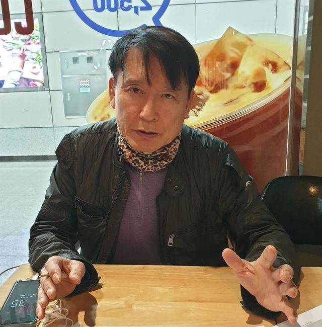 채규철 전 도민저축은행 회장이 예금보험공사와의 소송결과에 대해 설명하고 있다. 강철원 기자