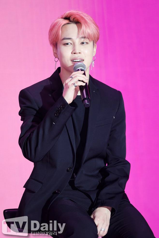 방탄소년단 글로벌 기자간담회, 방탄소년단 지민